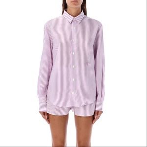 NWT Sporty & Rich Purple SRC Shirt